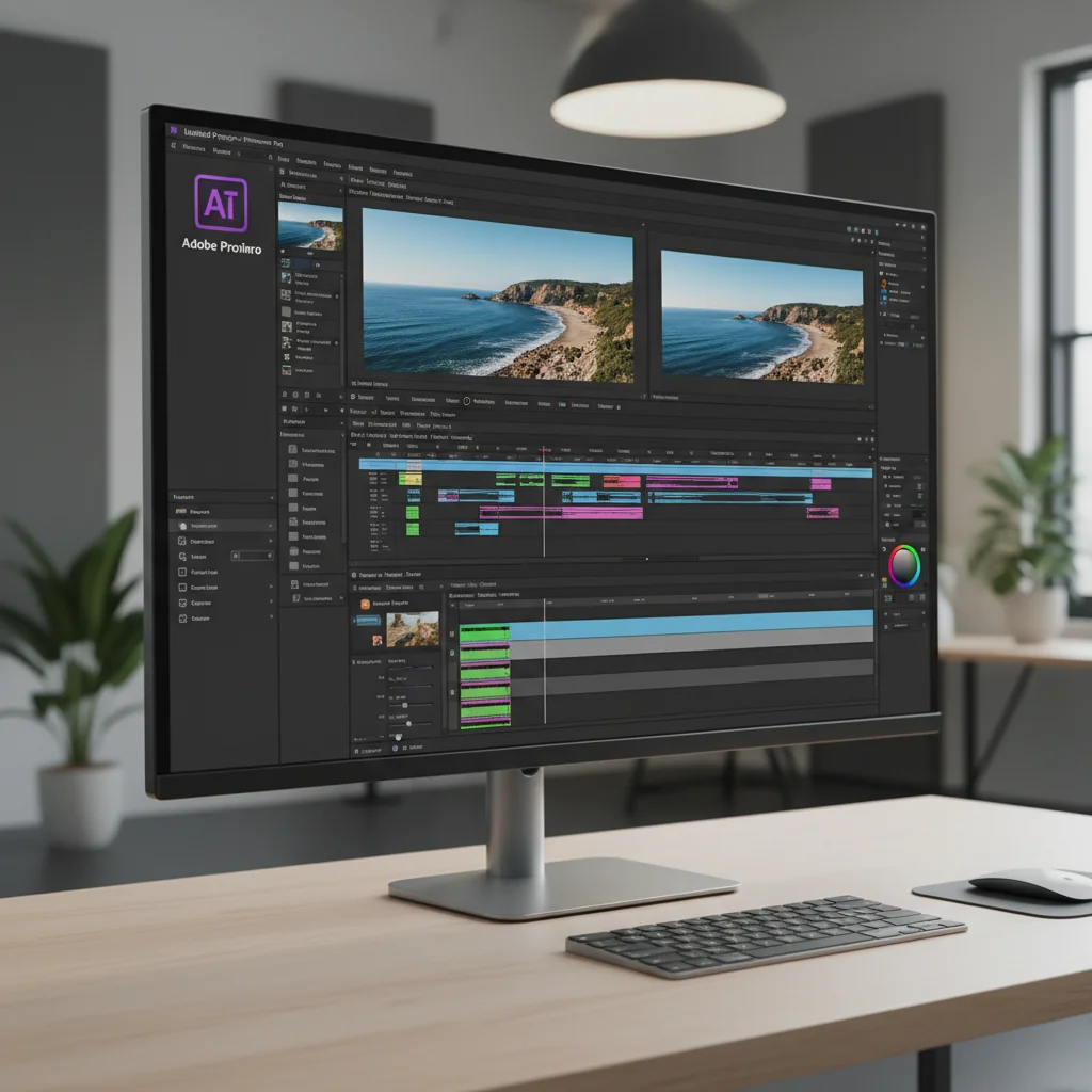 Adobe Premiere Pro نرم افزارهای تدوین ویدیو