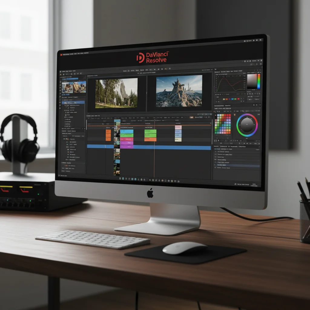 DaVinci Resolve نرم افزارهای تدوین ویدیو